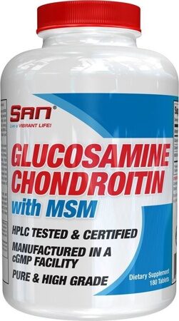SAN Glucosamine Chondroitine MSM 90 caps.